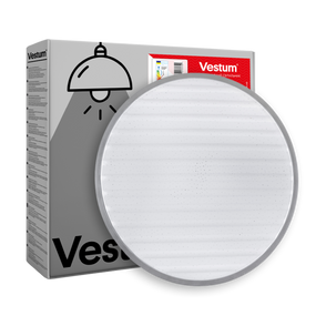 GRILL зоряне небо 36W 375*60мм 4000К 2900Lm без пульта срібний