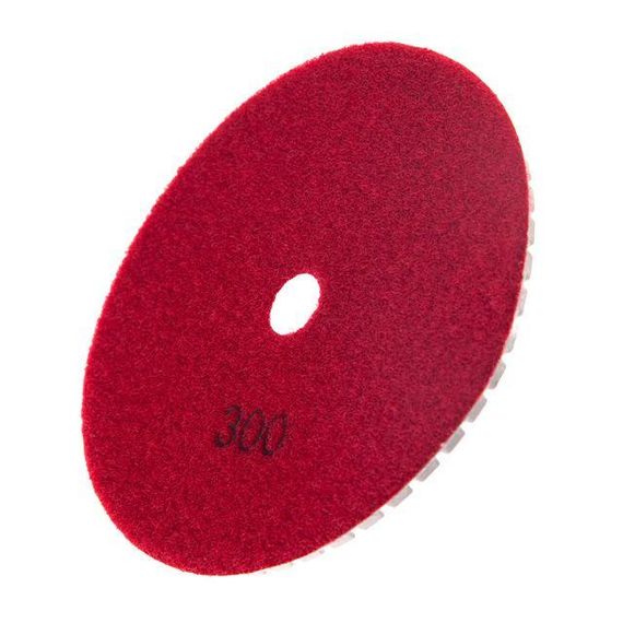 Коло алмазне шліфувальне гнучкий на липучці 125 мм P300. INTERTOOL BT-0933 | Зображення 2