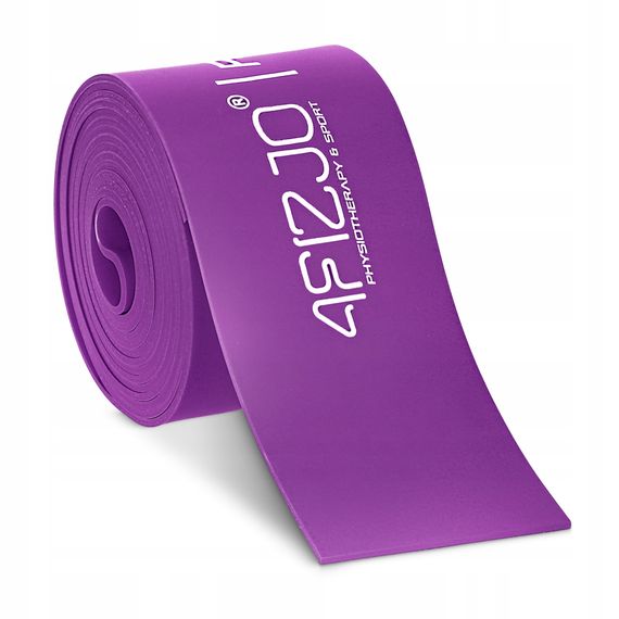 Стрічка компресійна для флосингу 4FIZJO Floss Band 207 x 5 x 0.1 см Violet (P-5905973405201) | Зображення 2