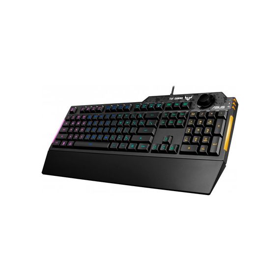 Клавіатура ASUS TUF Gaming K1 USB UA Black (90MP01X0-BKMA00) | Зображення 1