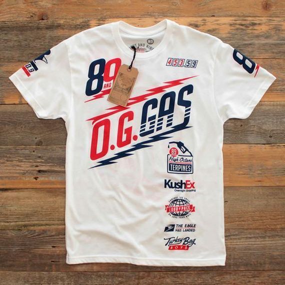 Футболка мужская с принтом повседневная L Белая