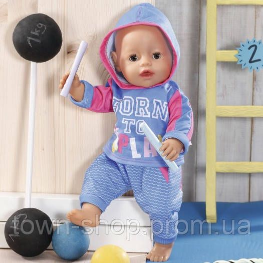 Набор одежды для куклы BABY born - Спортивный костюм (гол.) | Зображення 5