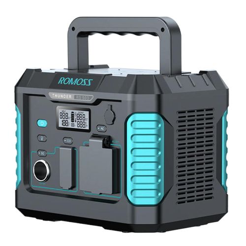 Зарядная станция Romoss RS500, до 1кВт, 400Втч