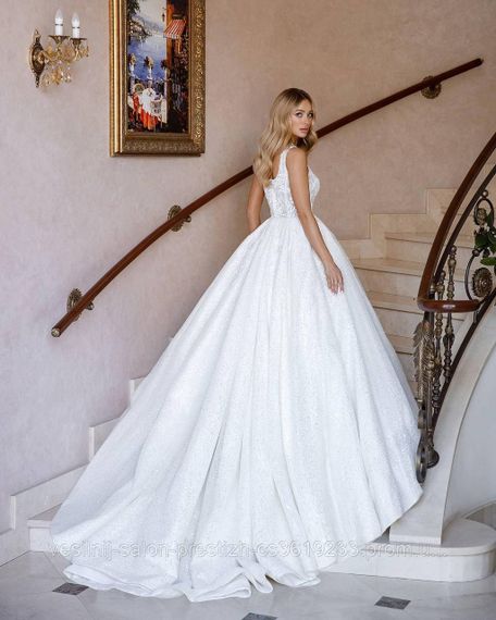 Весільна сукня, квадратний виріз | Зображення 2