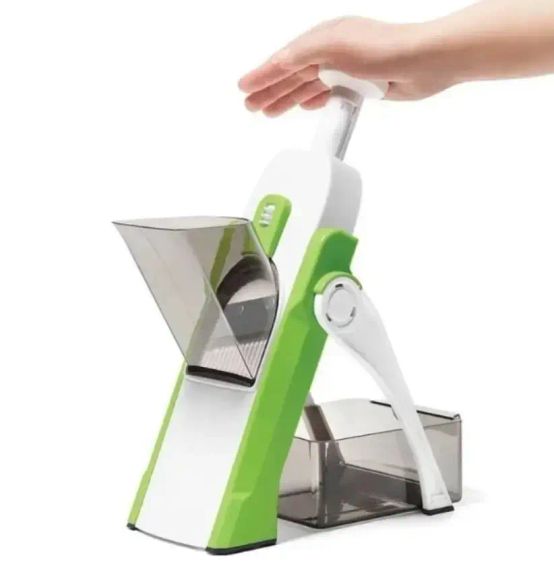 Багатофункціональна овочерізка з VENERA129 BR000129 сталевий нержавіючий мультислайсер SAFE SLICE MANDOLINE | Зображення 3