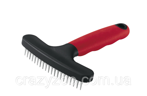 Гребінець-граблі для собак Ferplast GRO 5846 14.8x11.4x3 см 85846899