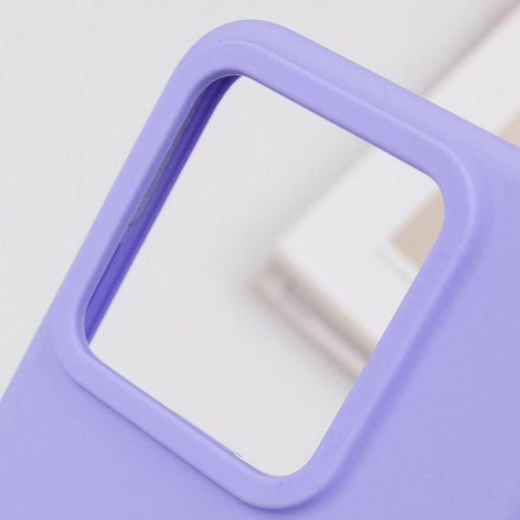 Чехол Silicone Cover Lakshmi (AAA) для Xiaomi 13T / 13T Pro Сиреневый / Dasheen | Зображення 6