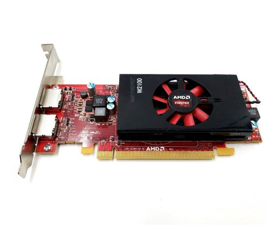Дискретная видеокарта AMD FirePro W2100, 2 GB GDDR3, 128-bit / 2x DisplayPort б/у | Зображення 1
