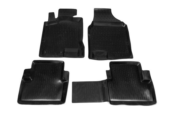 Гумові килимки (4 шт, Niken 3D) для Nissan Qashqai 2010-2014рр | Зображення 1