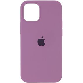 Чохол Silicone Case Full Protective (AA) для Apple iPhone 13 (6.1") Ліловий/Lilac Pride