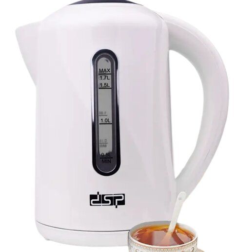 Чайник электрический DSP KK1112 1,7 л авто-отключение 2200 Вт белый (KK1112_456) | Зображення 3