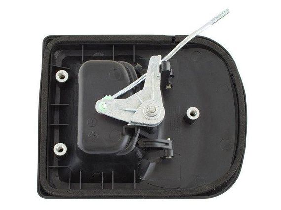 Iveco Turbo Daily Unijet (99-11) зовнішня ручка передня ліва чорна, Івеко Турбо Дейлі Юніджет | Зображення 1