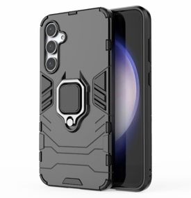 Чехол бампер Primolux Ring Armor для телефона Samsung Galaxy S23 FE (SM-S711) - Black