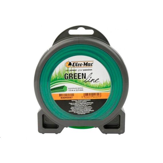 Струна Oleo-Mac 2,0*15м зірочка 63040267