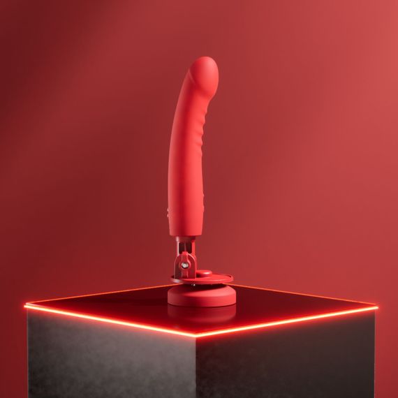 Смарт-міні секс-машина Lovense Mission 2 Vibrating suction cup dildo, 6500 вібрацій/хв, Touch Sense | Зображення 8