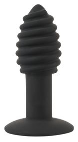 Анальна пробка Black Velvets Twist butt plug sexstyle