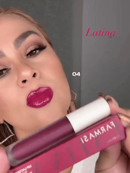 Блиск-лак для губ Farmasi  Latina 04 Decidida 5,5 мл | Зображення 3