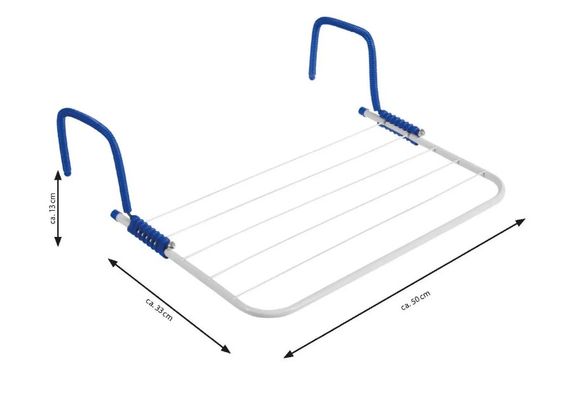 Сушарка для білизни навісна Casa Si Padua White (CS92728H15) (DAS302408) | Зображення 1