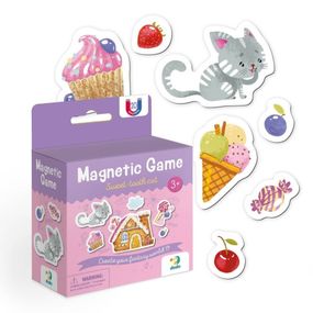 Детская магнитная игра "Котик-сладкоежка" 200233