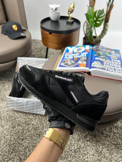 Чоловічі кросівки Re-ebok Classic New Black А3140 | Зображення 8