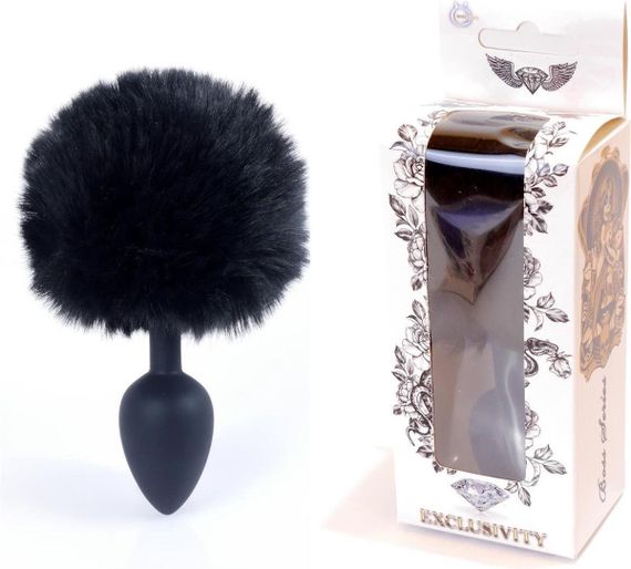 Анальна пробка з хвостом зайчика Jewellery | Зображення 1