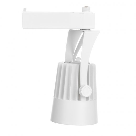 Светильник трековый поворотный LED 410/12W WW WH COB | Зображення 1