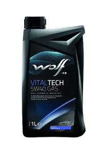 Моторна олива Wolf VITALTECH GAS 5W-40 1л.
