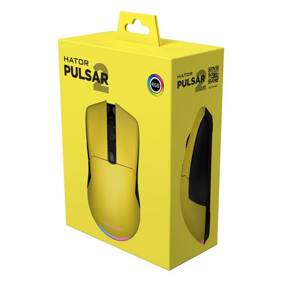 Мишка Hator Pulsar 2 USB Yellow (HTM-512) | Зображення 5