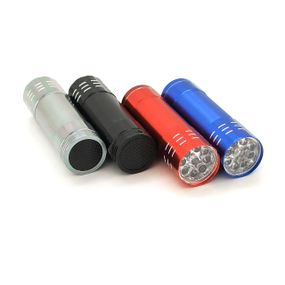 Фонарик ручной 3A-9LED,2 режима,питание 3*AAA (нет в комплекте),80х22х22,Blister