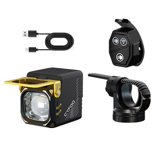 Велосипедный фонарь с фиксацией на руль, Фонарь для велопутешествий, Освещение для велосипеда ZR-81 | Зображення 4