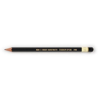 Карандаш графитный Koh-i-Noor 7H Toison D'or без резинки корпус Черный (1900.7H) - Топ Продаж!