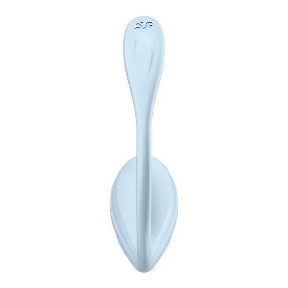 Смарт-віброяйце Satisfyer Smooth Petal Connect App Light Blue | Зображення 3
