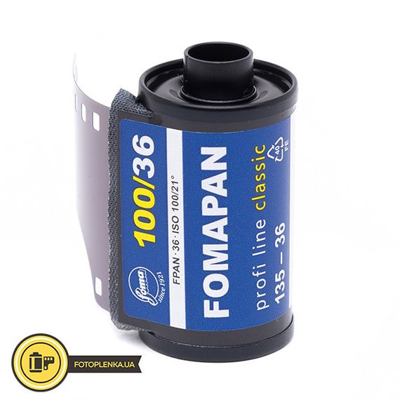 Фотопленка чёрно-белая Fomapan 100 Classic 135-36 | Зображення 1
