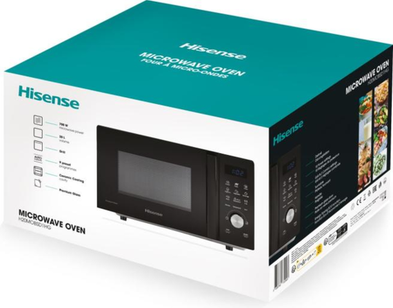Мікрохвильова піч Hisense H20MOBSD1H (MO20XYZ) | Зображення 6