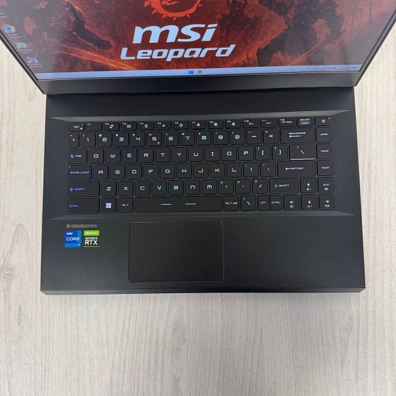 Игровой ноутбук MSI GP66 Leopard 11UH / 15.6" (1920x1080) IPS / Intel Core i7-11800H (8 (16) ядер по 1.9 - 4.6 GHz) / 16 GB DDR4 / 512 GB SSD / nVidia GeForce RTX 3080, 8 GB GDDR6, 256-bit / WebCam б/у | Зображення 3