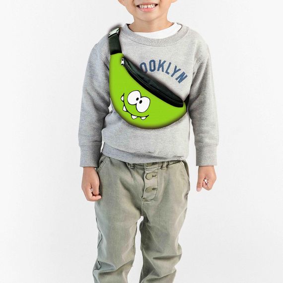 Набір дитячий Ам Ням рюкзак 36х27см сумка-бананка, кружка з принтом для хлопчика (01639) | Зображення 2