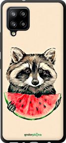 Чохол на Samsung Galaxy A42 A426B Єнотик з кавуном "4605b-2098-2448"