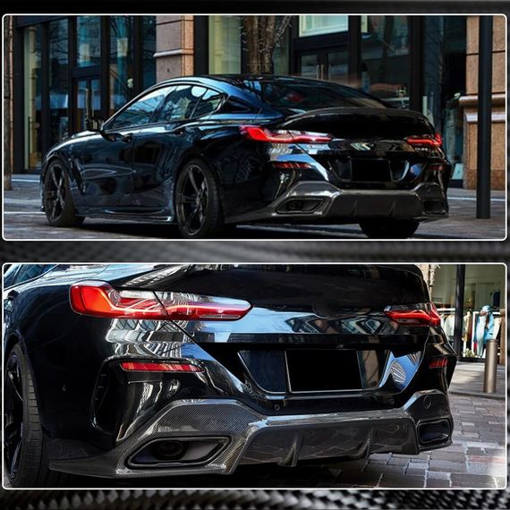 Дифузор заднього бампера V2 (для G16 M-Sport, Карбон) для BMW 8 cерія G14/G15/G16 2018- рр | Зображення 3