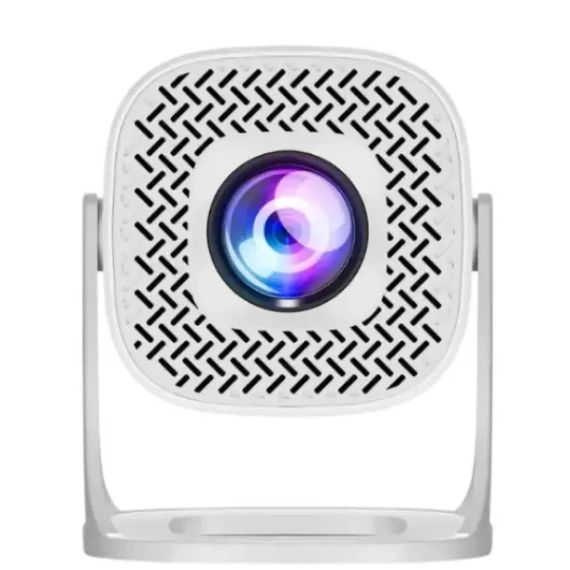 Проектор видео-игровой с джойстиками + пульт управления Android Projector HA-199 Белый | Зображення 8