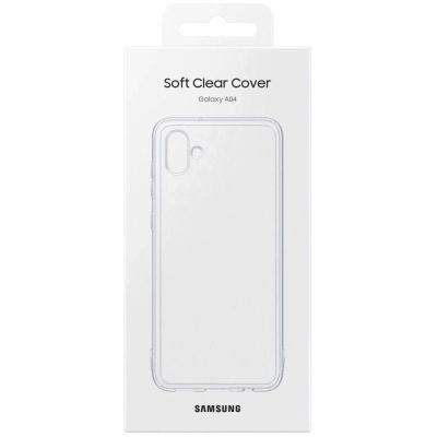 Чехол для мобильного телефона Samsung Samsung A04 Soft Clear Cover Transparency (EF-QA045TTEGRU) | Зображення 4