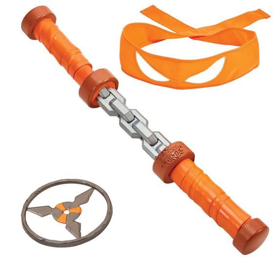 Ігровий набір "Нунчаки Мікеланджело Обертальний удар" 84268 "Черепашки-Ніндзя MOVIE III" W3 | Зображення 1