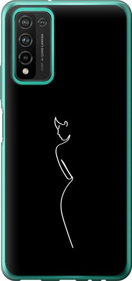 Чехол на Huawei Honor 10X Lite Силуэт1 "4590u-2198-17620"