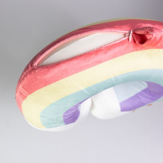 Подушка для шиї Rainbow U-подібна, рожевий HP-56-13P | Зображення 1