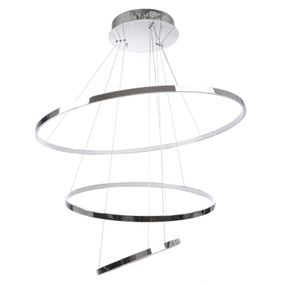 Светильник потолочный подвесной лофт светодиодный BR-978S/144W CH led