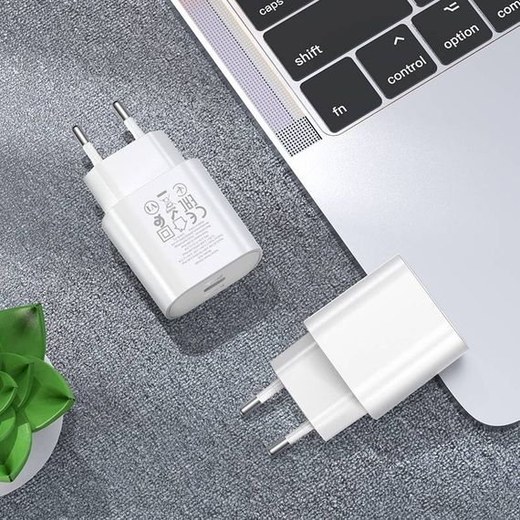 МЗП Hoco N22 Jetta PD25W (1USB-C) Білий | Зображення 4