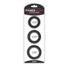 Ерекційні кільця - Power Plus Soft Silicone Snug Ring Black sexstyle