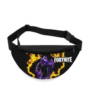 Дитяча сумка-бананка Fortnite 32х15 см на пояс або через плече (5930)