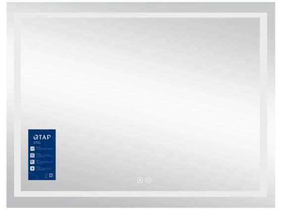 Дзеркало Qtap Mideya (MI1) прямокутне з LED-підсвічуванням Touch QT2078NCF07050W | Зображення 8