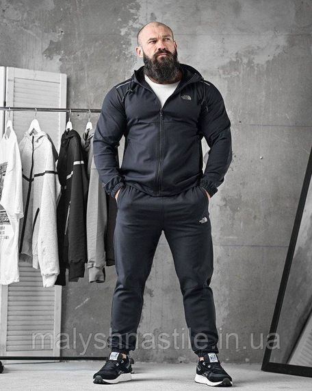 Мужской спортивный костюм THF black      ДЛ6262 | Зображення 5