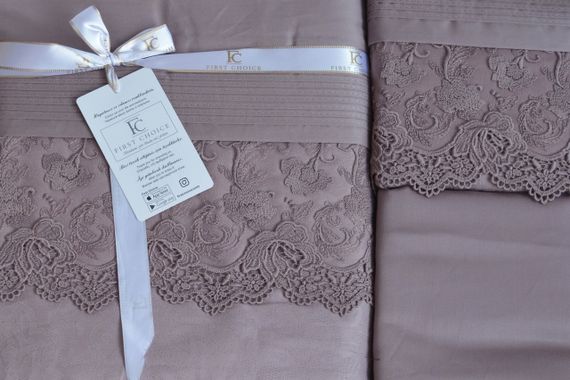 Постільна білизна V.I.P Satin Moonlight 200 х 220 см Florenza Lilac | Зображення 4